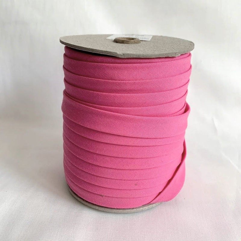 Extra Wide Double Fold Bias Tape 13mm (1/2) - Strawberry Pink
