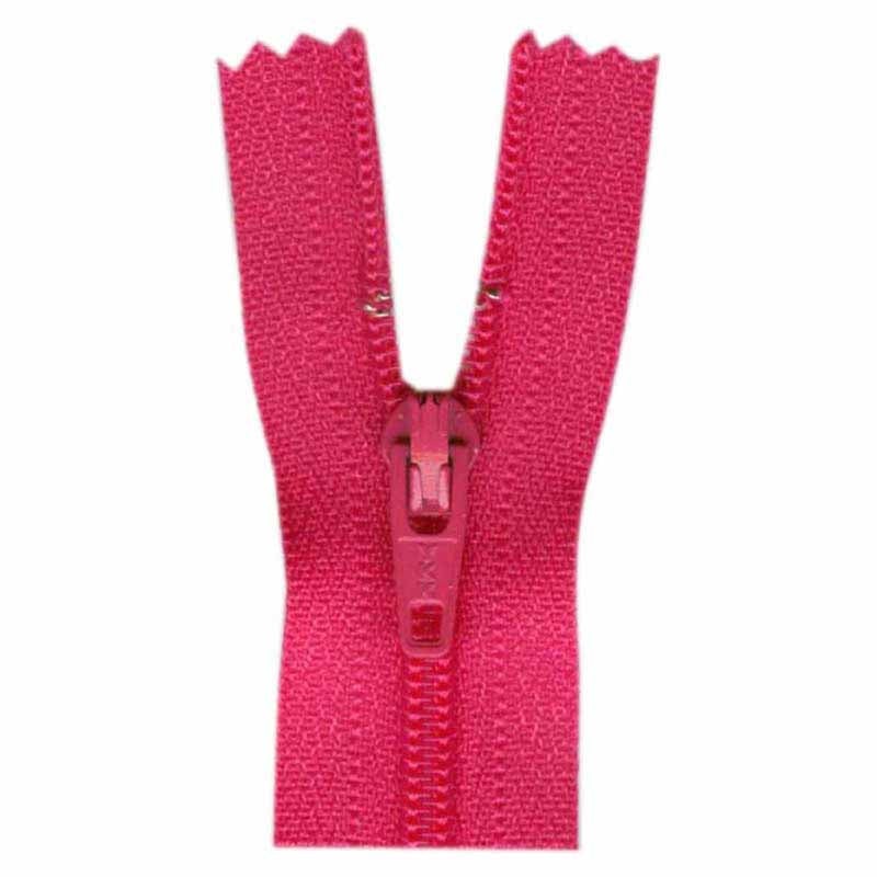 General Purpose Lightweight Close End Zipper 20cm (8) - Fuchsia