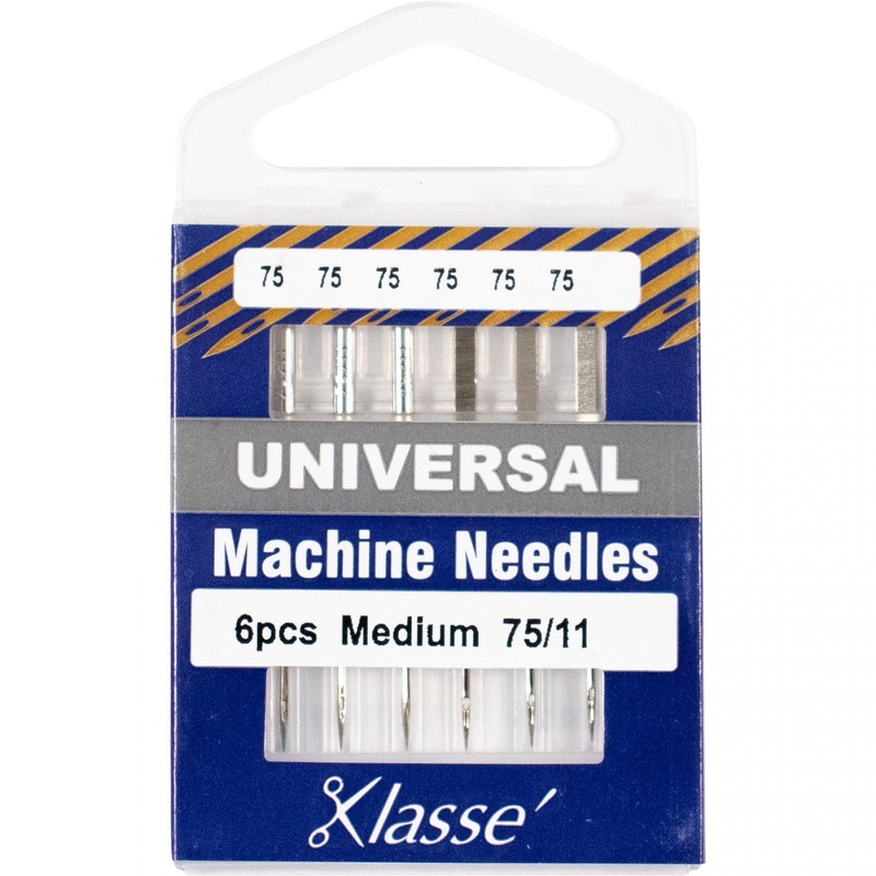 KLASSE Universal Needles Cassette - Size 75/11 - 6 count