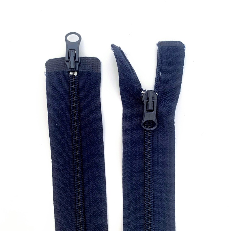 Two Way Separating Zipper - Light Weight #3 Nylon Coil 76cm (30) - Navy