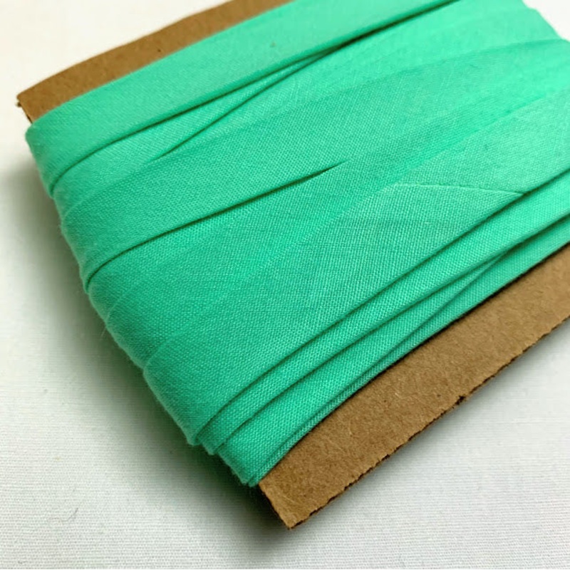 10mm Double Fold Bias Tape (3/8) - Mint Green