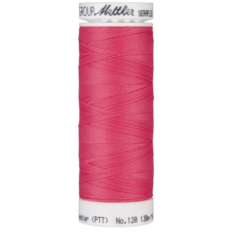 Seraflex - Mettler - Stretch Thread - For Stretchy Seams - 130 Meters - Garden Rose