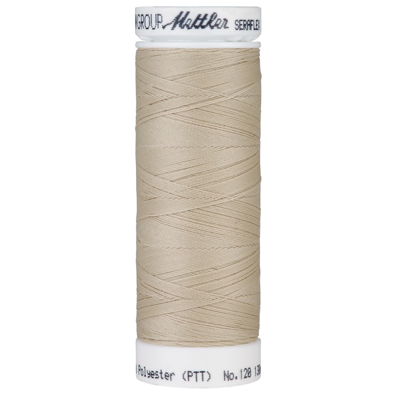 Seraflex - Mettler - Stretch Thread - For Stretchy Seams - 130 Meters - Oat Flakes
