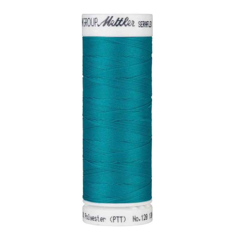 Seraflex - Mettler - Stretch Thread - For Stretchy Seams - 130 Meters - Truly Teal