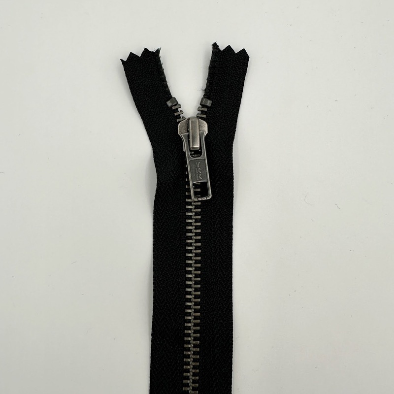 #5 Nickel Jean/Pant Zippers - 6 - Black - Close Ended