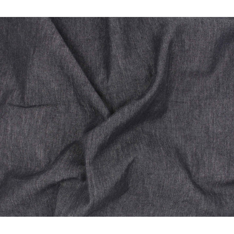 5oz Dress Weight Cotton Denim - Black
