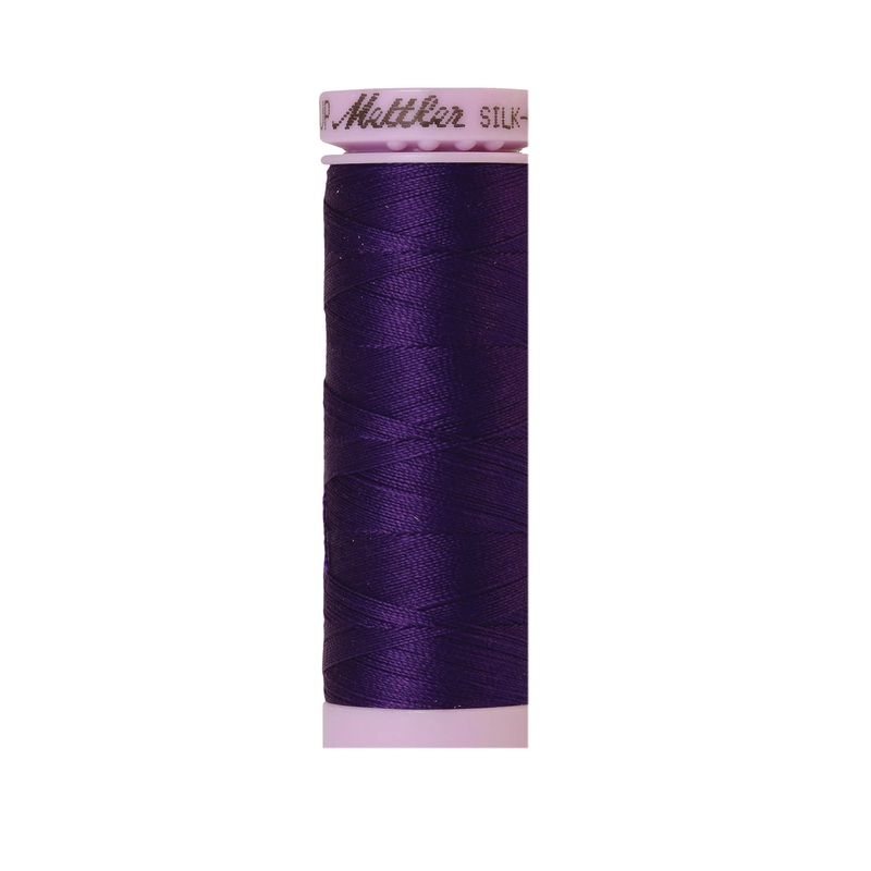 Mettler - Silk Finish Cotton Thread - 150 Meters - Deep Purple