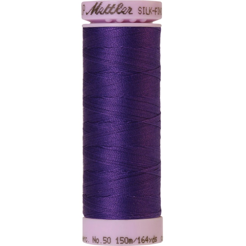 Mettler - Silk Finish Cotton Thread - 150 Meters - Iris