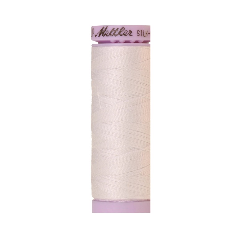 Mettler - Silk Finish Cotton Thread - 150 Meters - White