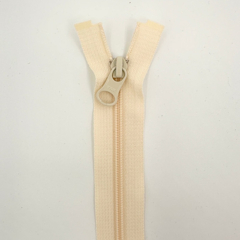 Midweight Open-End Zipper #4.5 53cm (21) - Natural