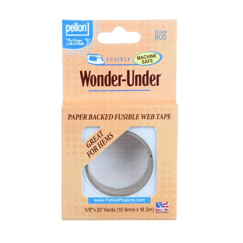 Pellon Wonder Web Fusible Paper Backed 5/8in X 20yd