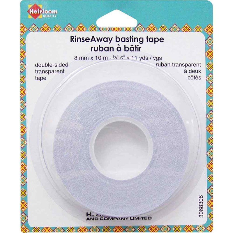 Rinse Away Basting Tape - 8mm x 10m (5/16 x 11yds)