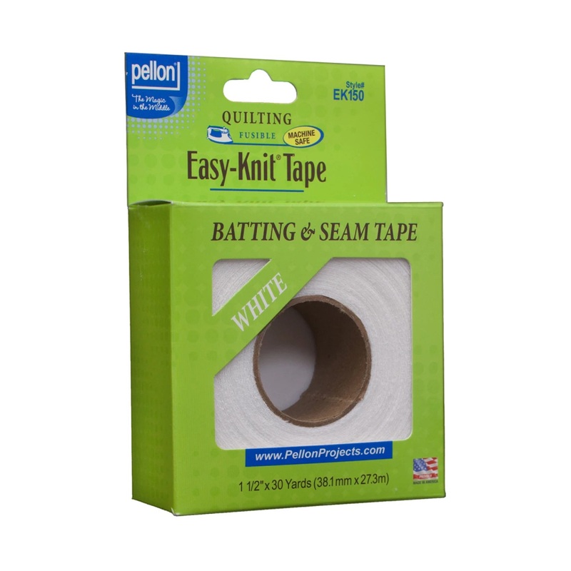 Pellon Easy-Knit Tape Fusible Stabilizing Seam Tape - EK150 -  1-1/2 x 30 yds