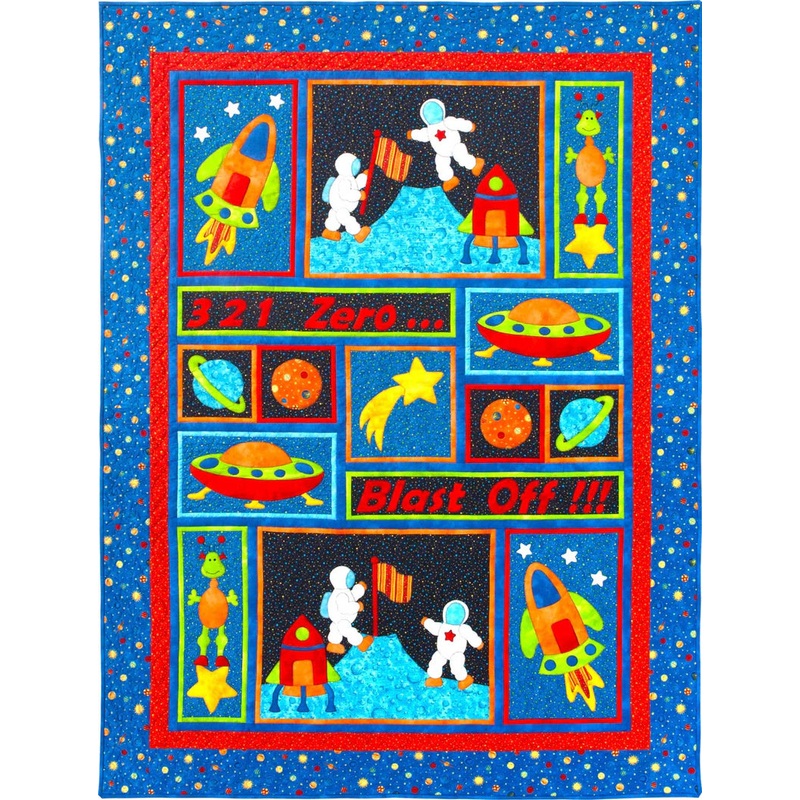 Blast Off Quilt Pattern