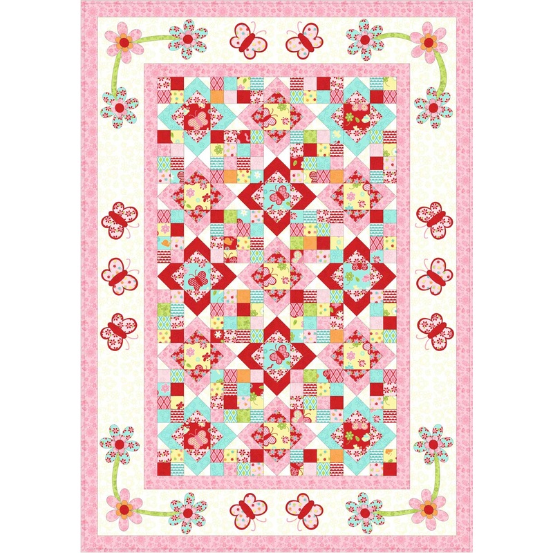Blossom like a Butterfly Quilt Pattern