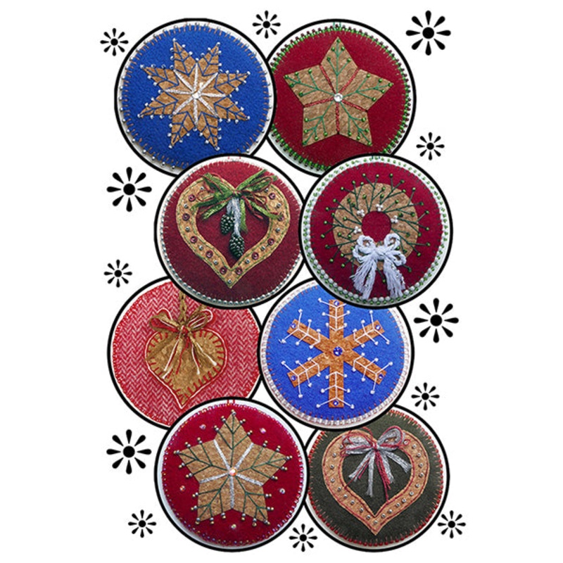Classic Circle Ornaments/Tags Pattern