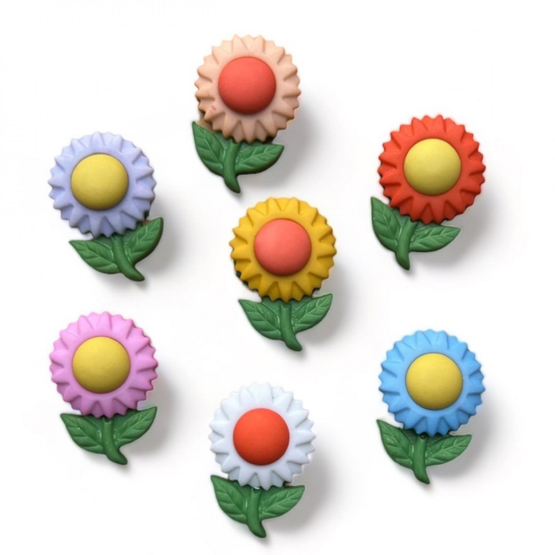 Floral Frenzy Buttons