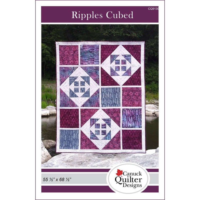 Ripples Cubed Downloadable Pattern