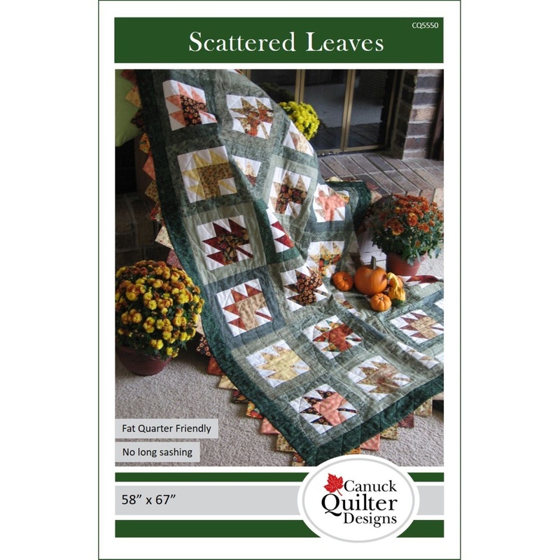 Scattered Leaves Downloadable Pattern