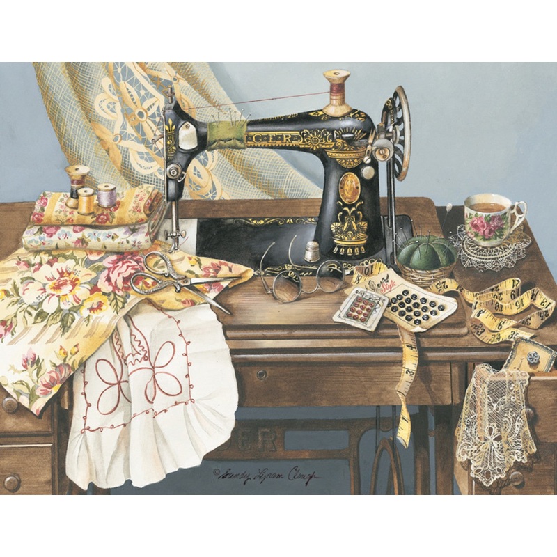 Sewing Machine Note Cards