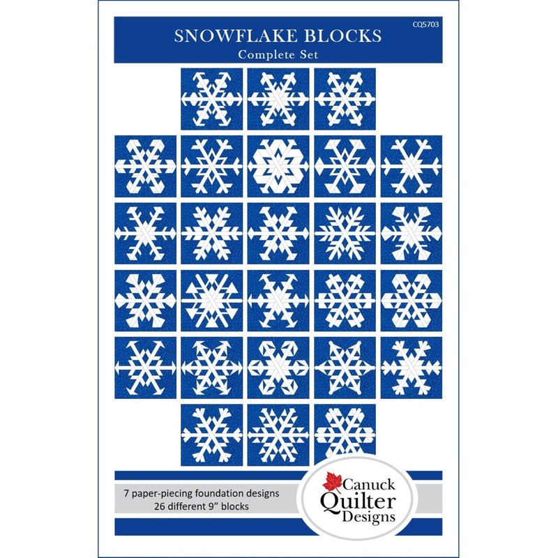 Snowflake Blocks Downloadable Pattern