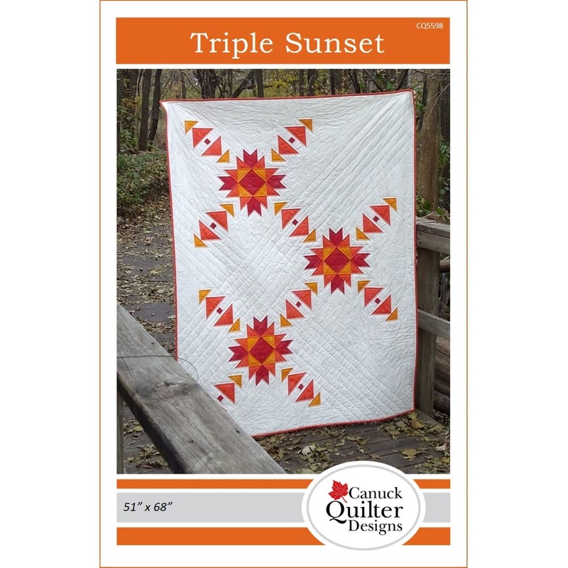 Triple Sunset Downloadable Pattern