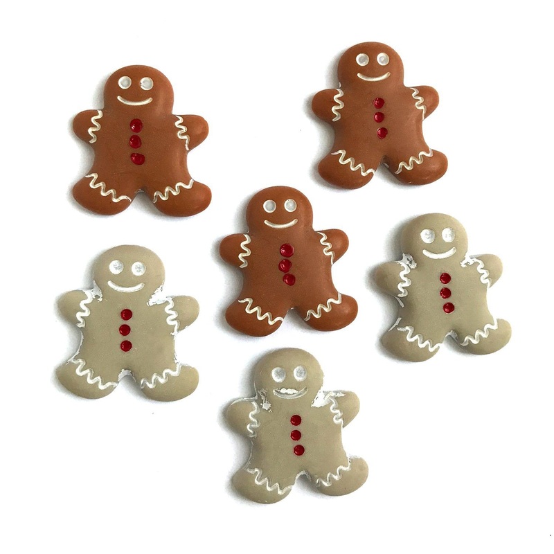 Gingerbread Cookies Buttons