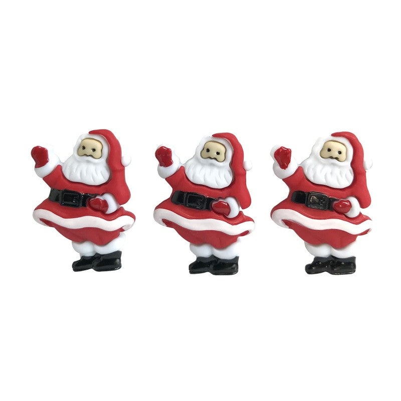 Jolly Saint Nick Buttons