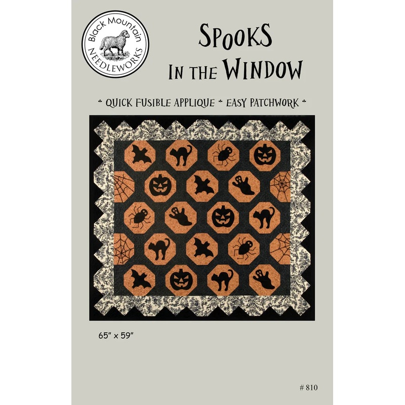 Spooks in the Window Quilt Pattern