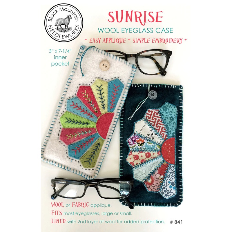 Sunrise Wool Eyeglass Case Pattern