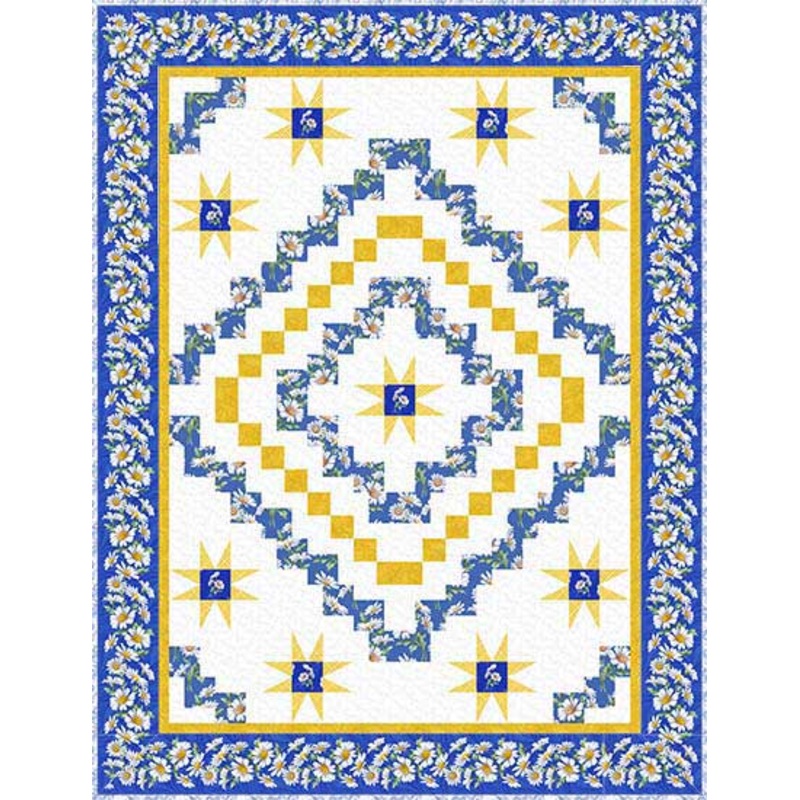 Daisy Stars Quilt Pattern