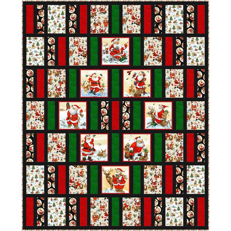 Santa's Windows Downloadable Pattern