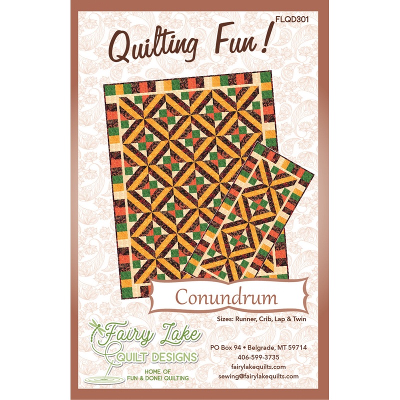 Conundrum Quilting Fun Quilt Pattern