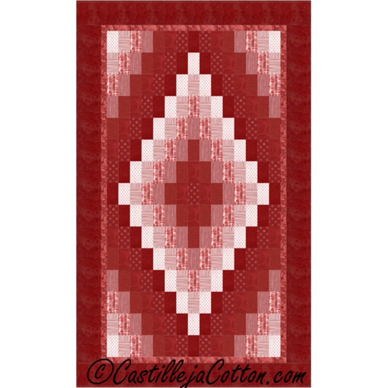 Diamond Lap Quilt Pattern