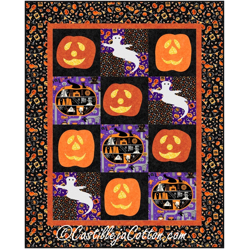 Ghosts and Jacks Quilt Pattern