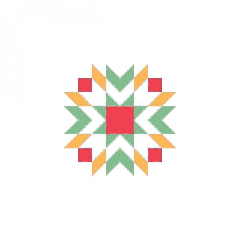 Gingham Star Needle Minder