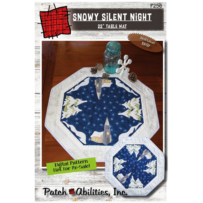 Snowy Silent Night Downloadable Pattern