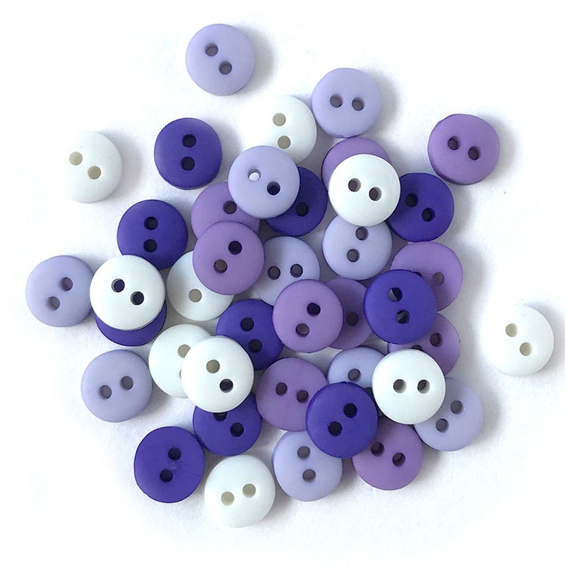 Tiny Buttons Violets