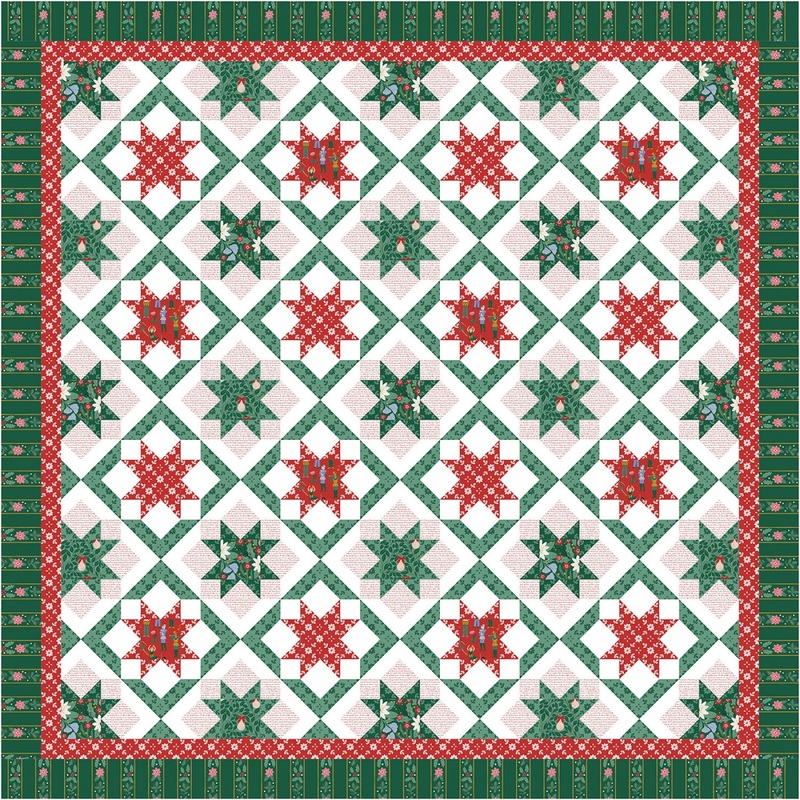 Christmas Squared by Sew-N-Quilt Pattern