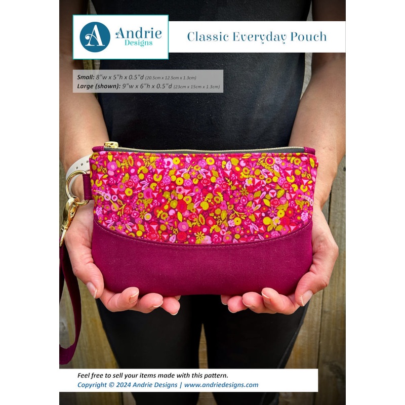 Classic Everyday Pouch Downloadable Pattern