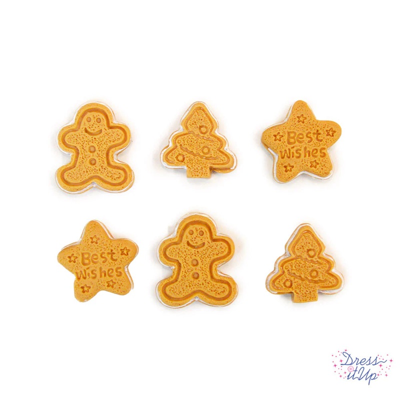 Gingerbread Wishes Buttons