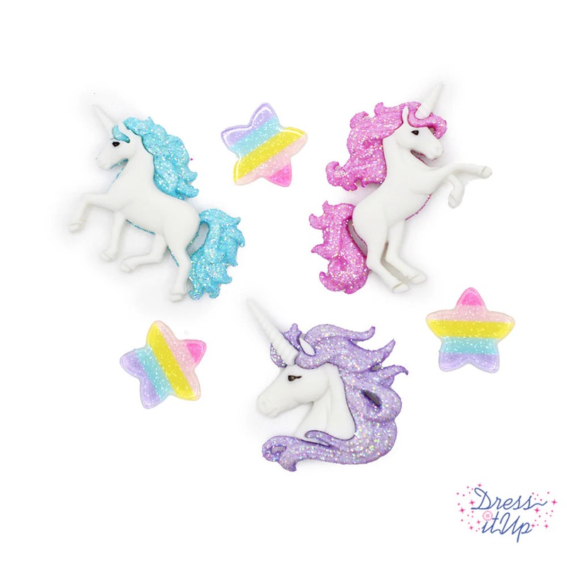 Magical Unicorns Buttons