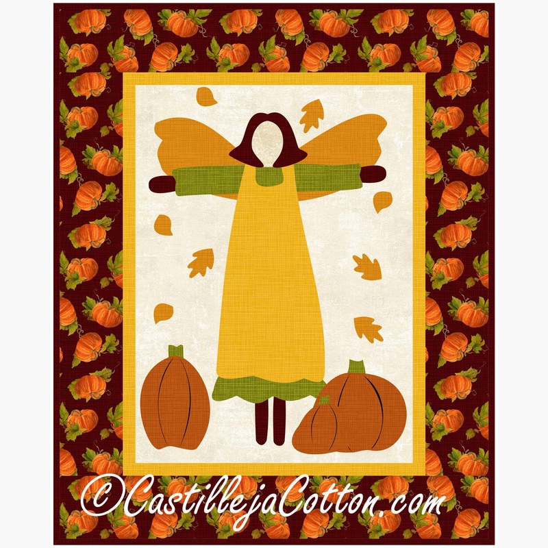 Autumn Garden Angel Downloadable Pattern