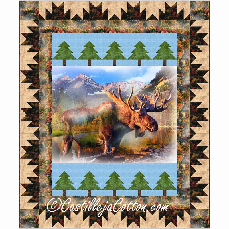 Autumn Moose Downloadable Pattern