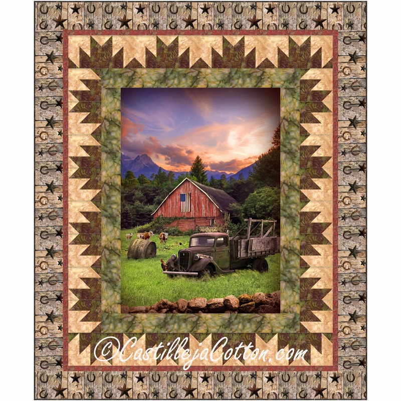 Barn and Truck Downloadable Pattern