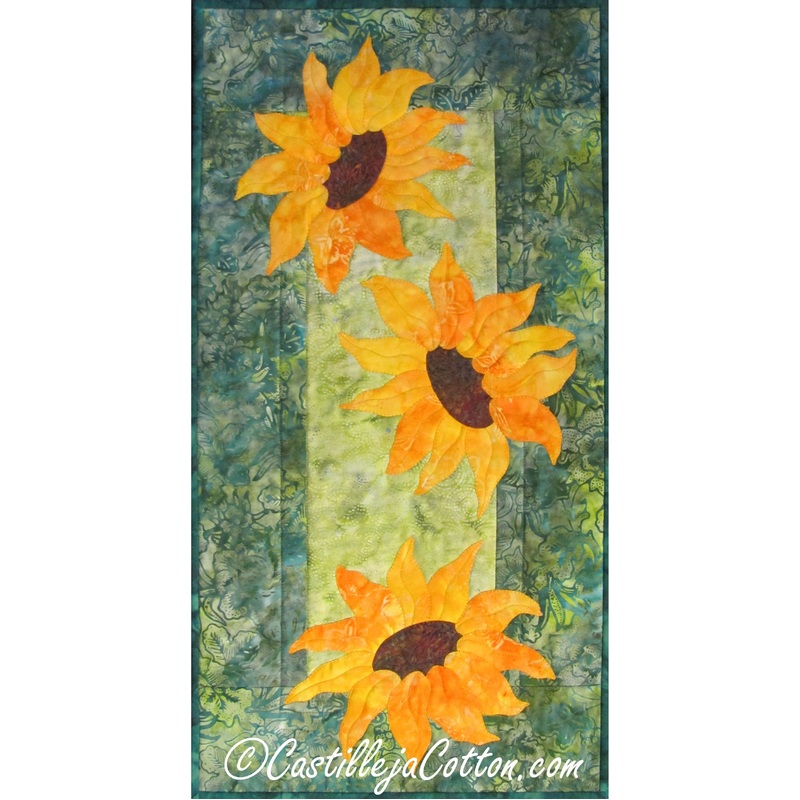 Breezy Sunflowers Downloadable Pattern