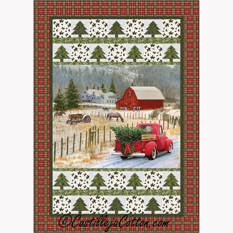 Christmas Truck Downloadable Pattern