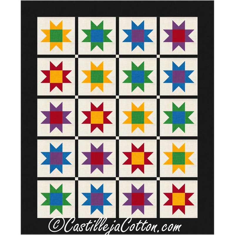 Chubby Stars Downloadable Pattern