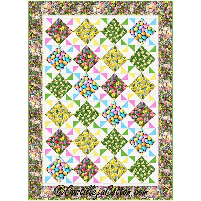 Easter Pinwheels Downloadable Pattern