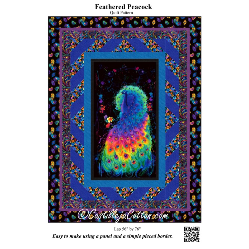 Feathered Peacock Downloadable Pattern